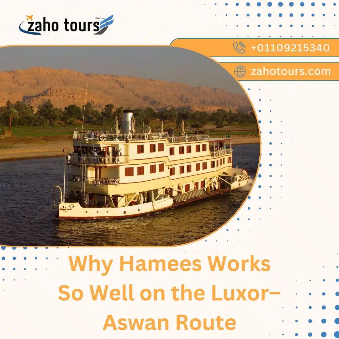 Hamees Nile Cruise – Luxor & Aswan Comfort, Easy Booking Hamees Nile Cruise