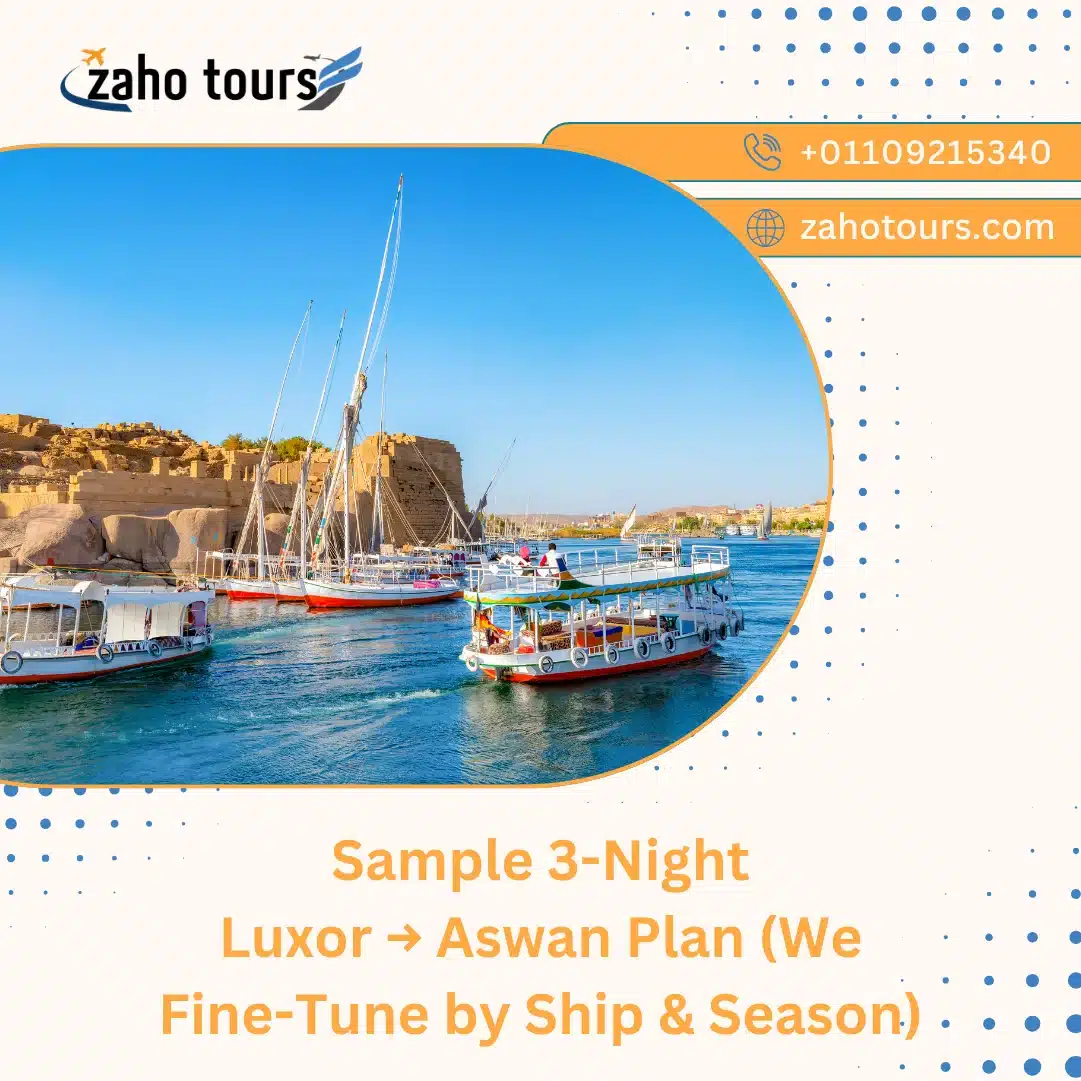 Luxor Aswan Cruise 3 Nights – Essentials Made Easy Luxor Aswan Cruise 3 Nights